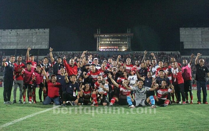 Madura United Geser PS TIRA di Runner Up Klasemen