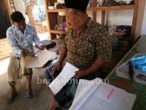 Berkas Tukar Guling Tanah di Bire Tengah Tersimpan Rapi