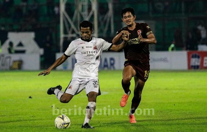 Madura United Tertinggal 10 Poin dari Bali United