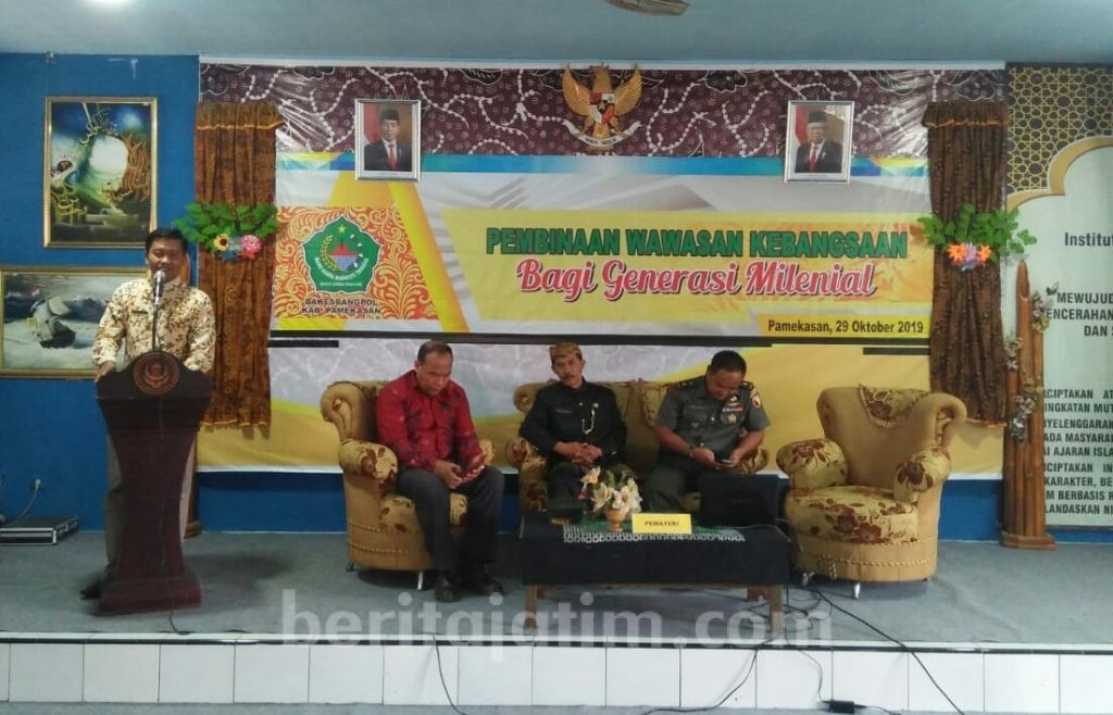 Mahasiswa IAI Pamekasan Diajak Cinta Tanah Air