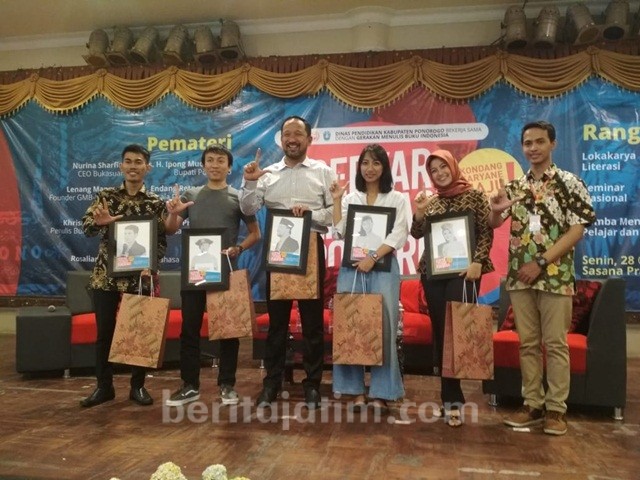 Gelorakan Literasi, Ipong Ingin Bangun Taman Baca di Ponorogo.