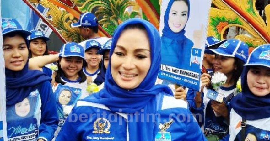 Lucy Kurniasari Ketua DPC Demokrat Kota Surabaya