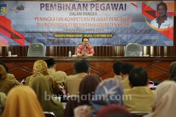 BKD Kabupaten Kediri Tingkatkan Kompetensi Serta Pencegahan Narkoba pada ASN