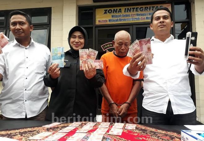 Beli Uang Palsu di Bekasi, Diedarkan ke Wilayah Malang