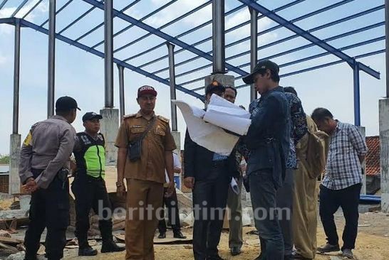 Proyek Pembangunan Pasar Sentol Kedungdung Terancam Molor