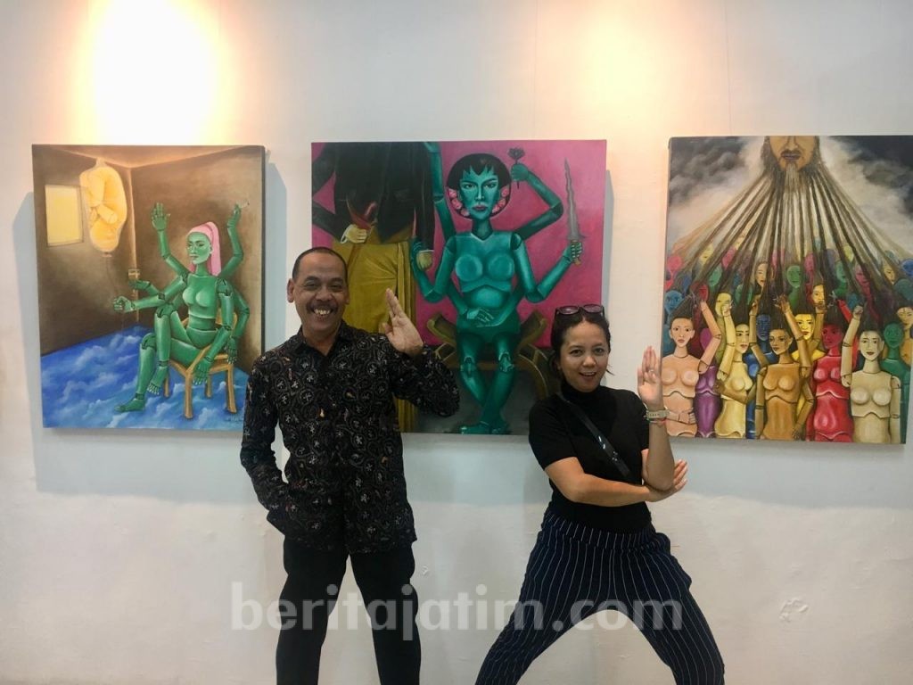 Perupa Sidoarjo Pameran Lukisan di Delta Art Space