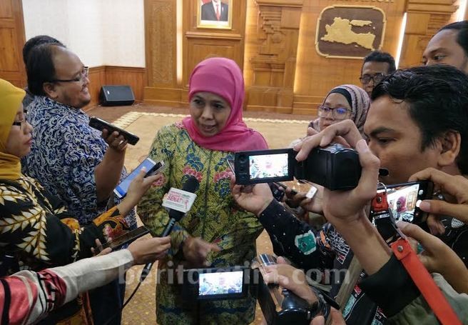 Khofifah: GBT Kalau Sore Aroma Sampah
