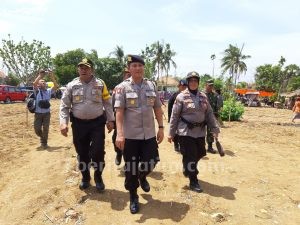 Dirsamapta Polda Jatim Pantau Langsung Pilkades Lanjutan Juruan Laok Sumenep