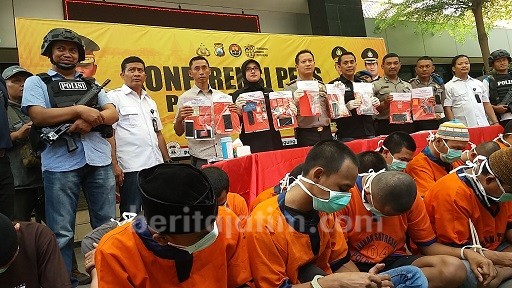 Polres Gresik Ringkus Puluhan Pelaku Penyalahgunaan Narkoba