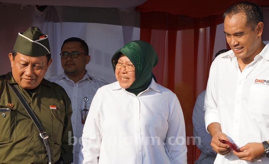 Risma Janji Selesaikan Pembangunan Sirkuit GBT Berstandar Internasional