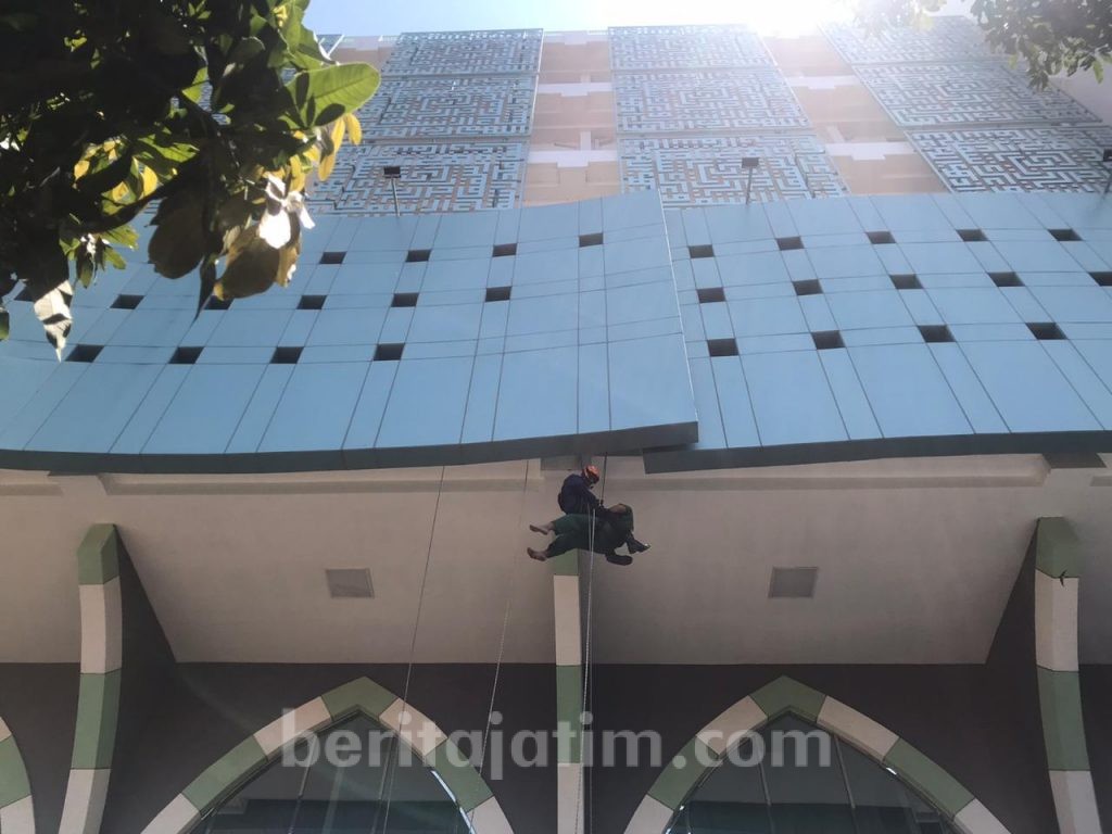 Damkar Kota Malang Simulasi Bencana Gempa dan Kebakaran di Rumah Sakit