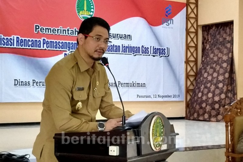 Warga Kota Pasuruan Antusisas Sambut 7.004 SR Jargas pada 2020