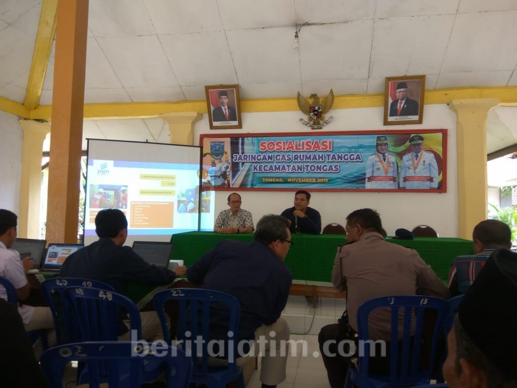 Pelanggan Jargas Probolinggo Hadiri Sosialisasi Penggunaan Gas Bumi Rumah Tangga