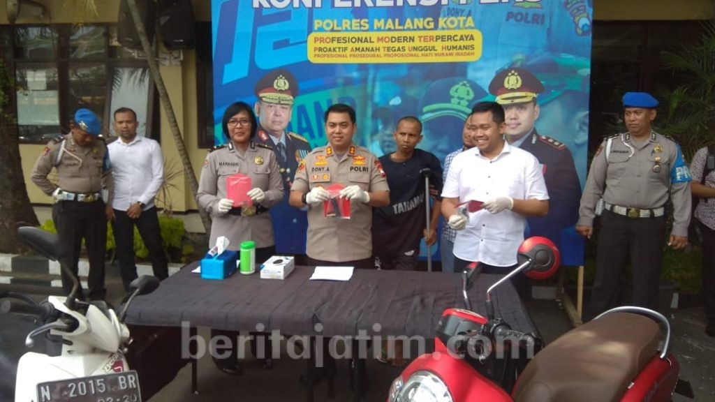Tendang Polisi Saat Curi Motor, Residivis Ditembak 2 Kali di Kaki