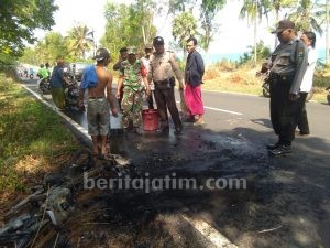 Sepeda Motor Mogok, Distater Ulang Malah Terbakar