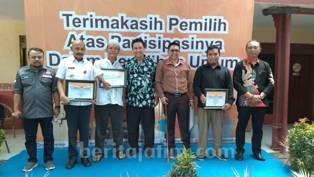 KPU Sumenep Ungkapkan Terima Kasih ke Masyarakat