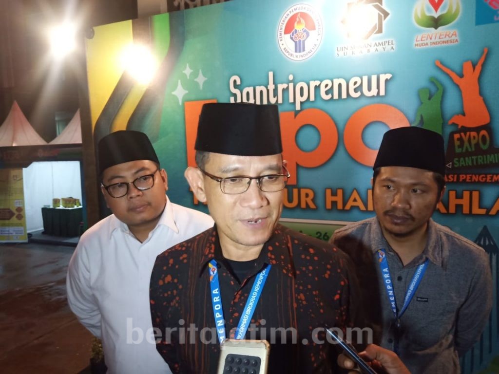 Kemenpora Berharap Santripreneur Expo 2019 Lahirkan Wirausahawan Tangguh