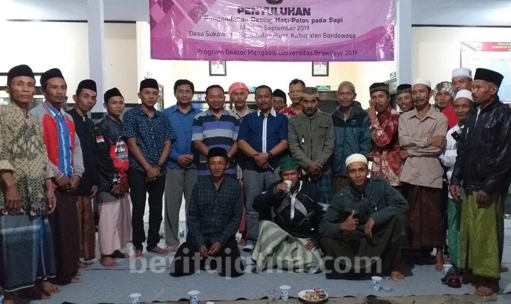 Sapi Peternak Milik Warga Dapat Pengobatan Massal dari UB