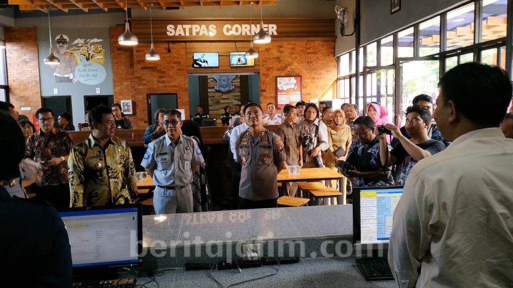 Polres Mojokerto Hadirkan Samsat Kekinian