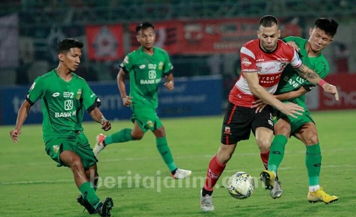 Madura United Siapkan 18 Pemain Hadapi Badak Lampung