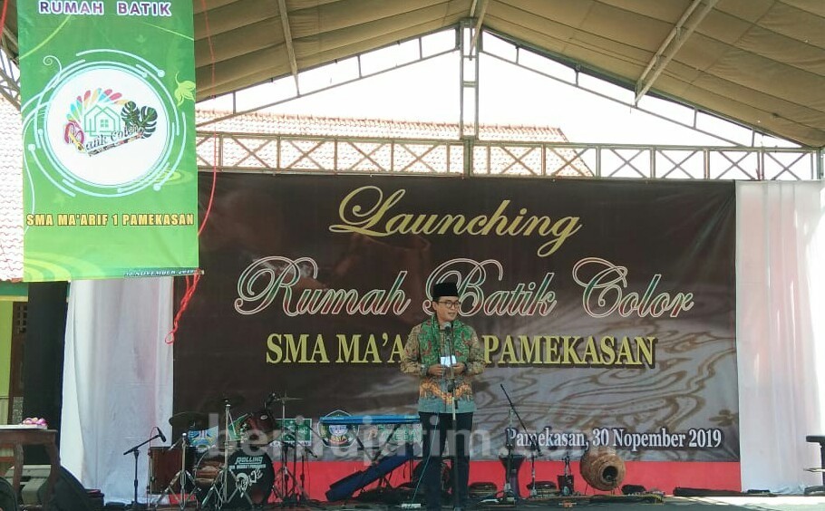 Bupati Pamekasan Doakan Alumni SMA Ma’arif Jadi Pengusaha Handal