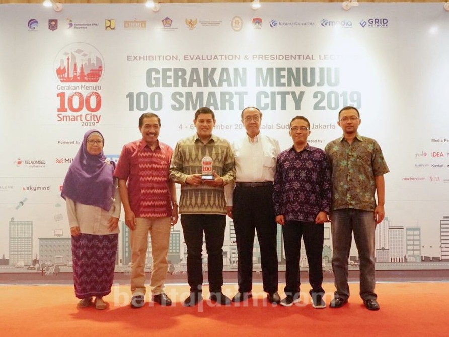 Rampungkan Masterplan Smart City, Kota Kediri Raih Penghargaan Kemenkominfo RI