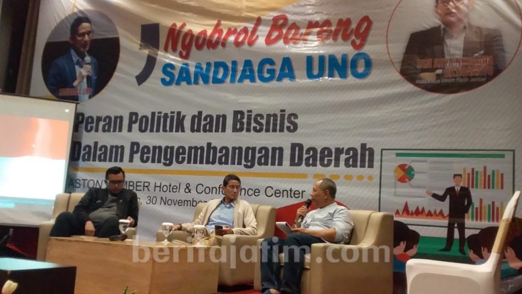 Sandiaga: Jadikan Pilkada Sebagai Universitas Wisata Politik