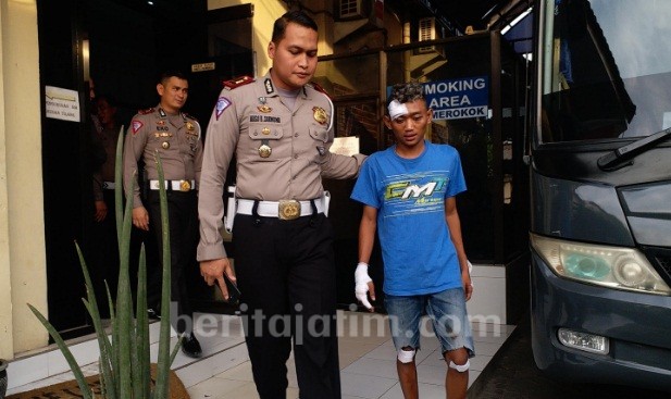 Polres Sidoarjo Tangkap Joki Herex Pebalap Liar Tabrak Penonton