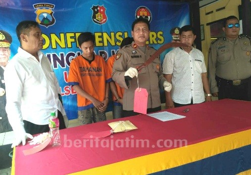 Sabet Temannya Sendiri, Pemuda Balben Sidoarjo Dibekuk Polisi
