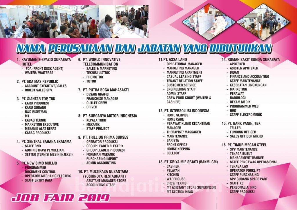 Pemkot Surabaya Kembali Gelar Bursa Kerja