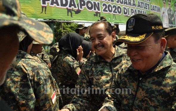 Jelang PON Papua, Atlet Puslatda Jatim Digembleng di Rindam Kodam Brawijaya
