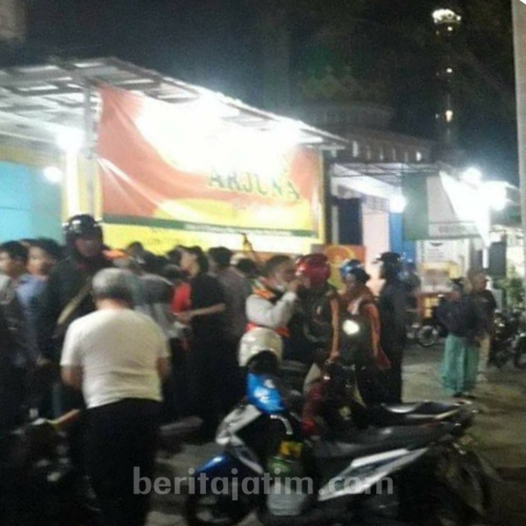Jambret Dihajar Massa di Rungkut Surabaya