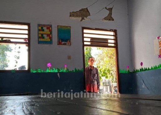 5 Ruang Kelas Madrasah Ibtidaiyah di Mojokerto Rusak