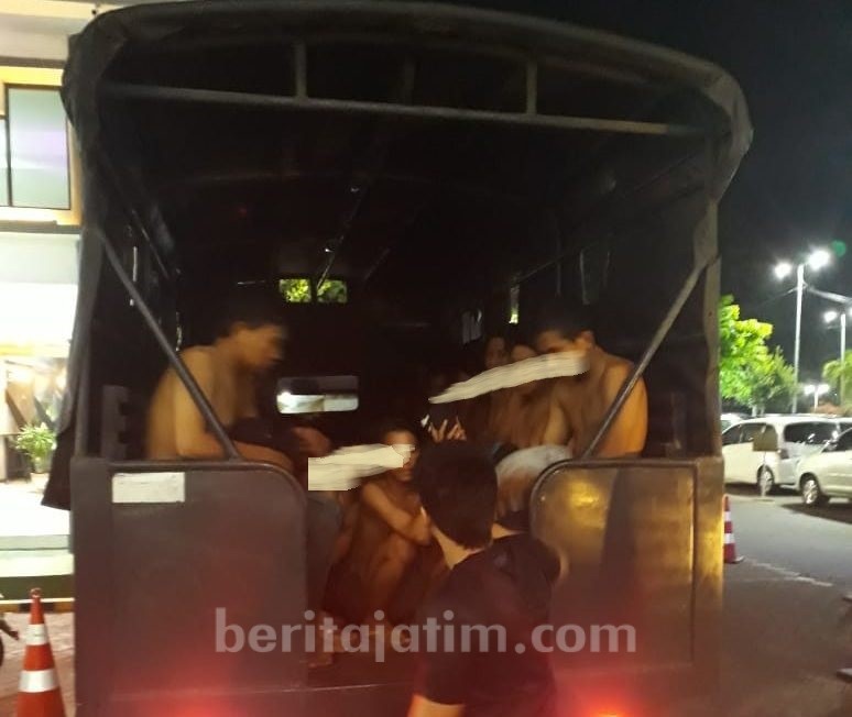 Polrestabes Amankan 31 Pelaku Pelemparan Batu KA Arah Malang