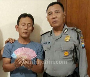 Bobol Rumah Terekam CCTV, Warga Hendrosari Gresik Diringkus Polisi