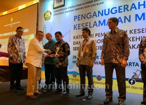 Pertamina EP Terima Penghargaan Patra Nirbhaya Karya Utama