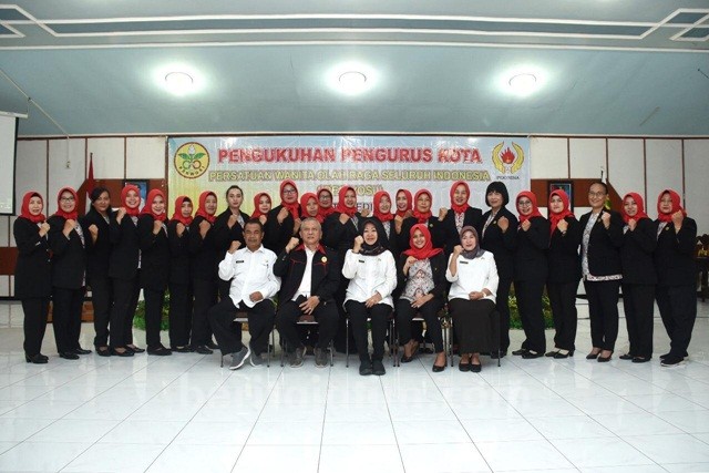 Perwosi Apresiasi Prestasi Kota Kediri Peringkat 2 Porprov Jatim