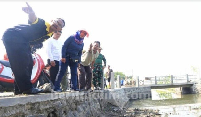 Cegah Banjir, Wali Kota Mojokerto Sidak Rumah Pompa dan Plengsengan