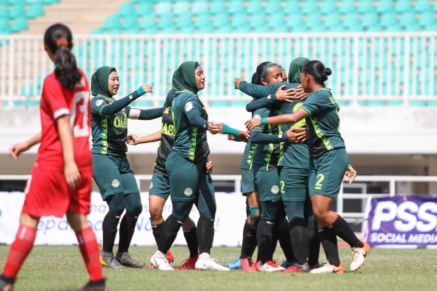 Tira Persikabo Putri Kokoh di Klasemen Grup A