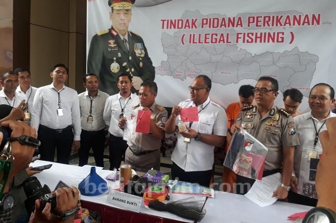 10.278 Ekor Benih Lobster Dijual Ilegal, Tiga Tersangka Diamankan Polda Jatim