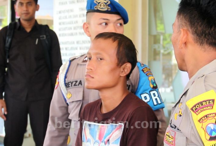 Pelaku Onani Banyuwangi Diduga Alami Gangguan Jiwa