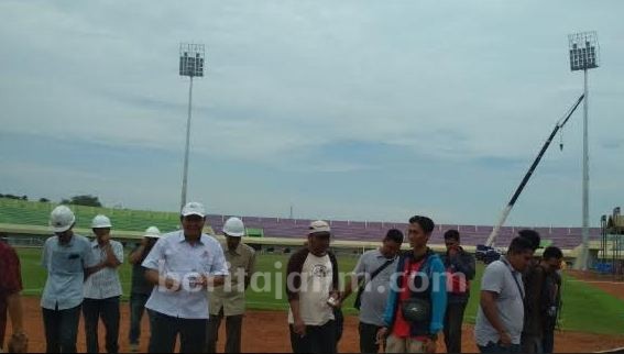 Telan Anggaran Rp 11,9 M, Lampu Stadion Tuban Lebihi Standar Nasional
