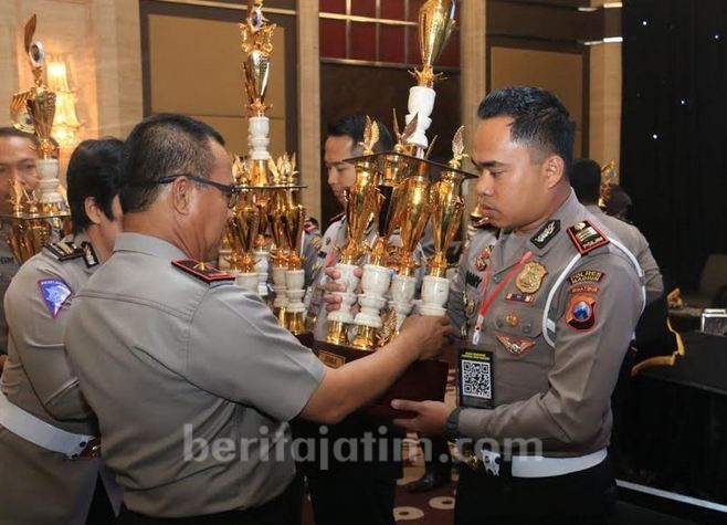 Polres Madiun Juara 2 Lomba KTL Jatim