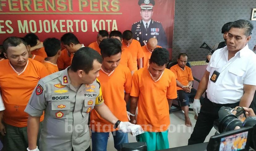 Banyak Narkoba Beredar Jelang Tahun Baru, Untung Bisa Diamankan Polrestabes Mojokerto