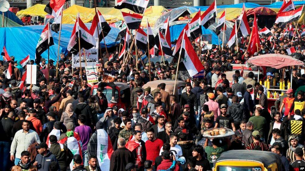 Demonstrasi di Baghdad Telan Korban, 9 Orang Tewas