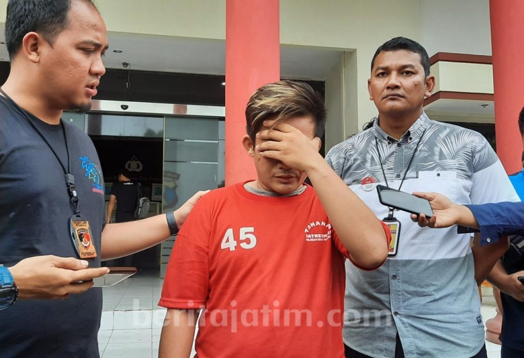Ingin Mabuk, Mbing Jambret Ponsel Wanita di Kenjeran