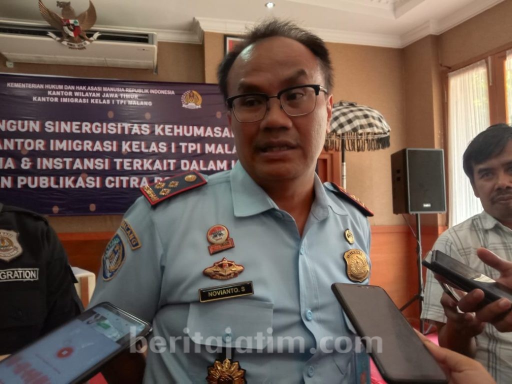 Selama Setahun 20 Mahasiswa Asing Dideportasi Kantor Imigrasi Malang
