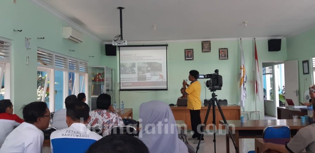 KONI Banyuwangi Gelar Presentasi Akhir Tahun, 1 Cabor Absen, Dapat Apa?