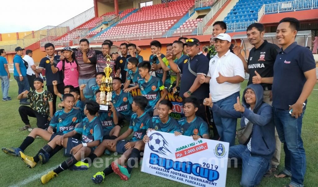 Lagasota dan PS HW Juara Bupati Cup 2019