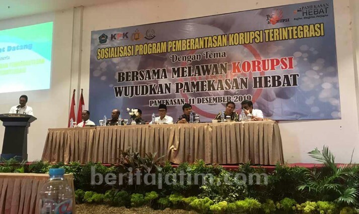 Pemkab Pamekasan Bersama KPK Sosialisasikan Pemberantasan Korupsi Berintegritas